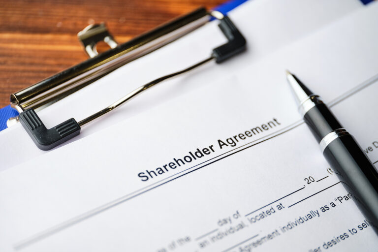 Shareholder agreement in New Jersey